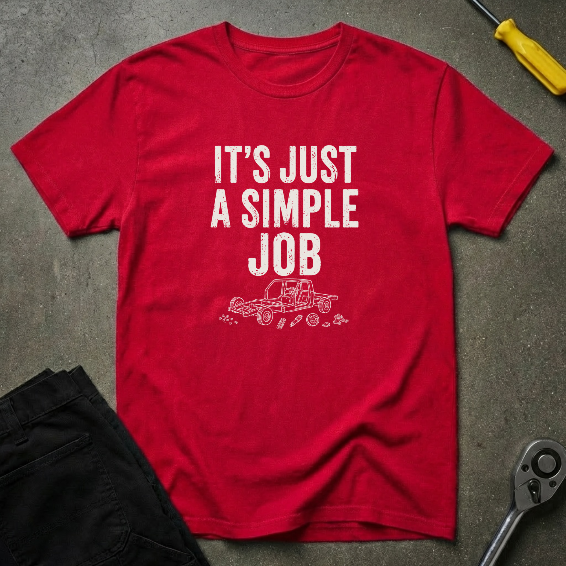 It's Just A Simple T-Shirt