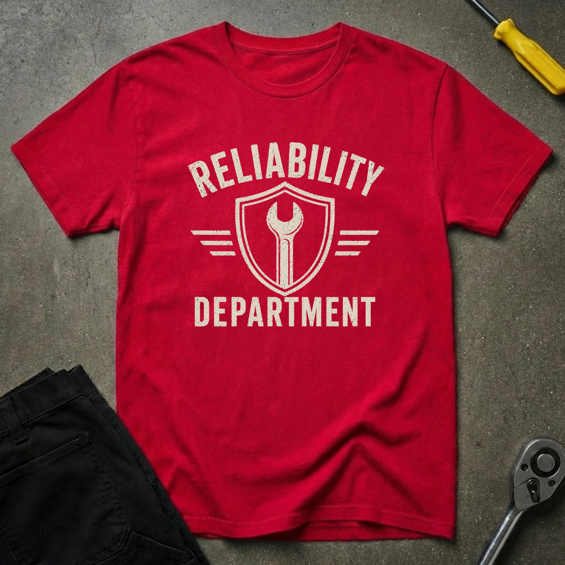 Reliability Department Emblem T-Shirt