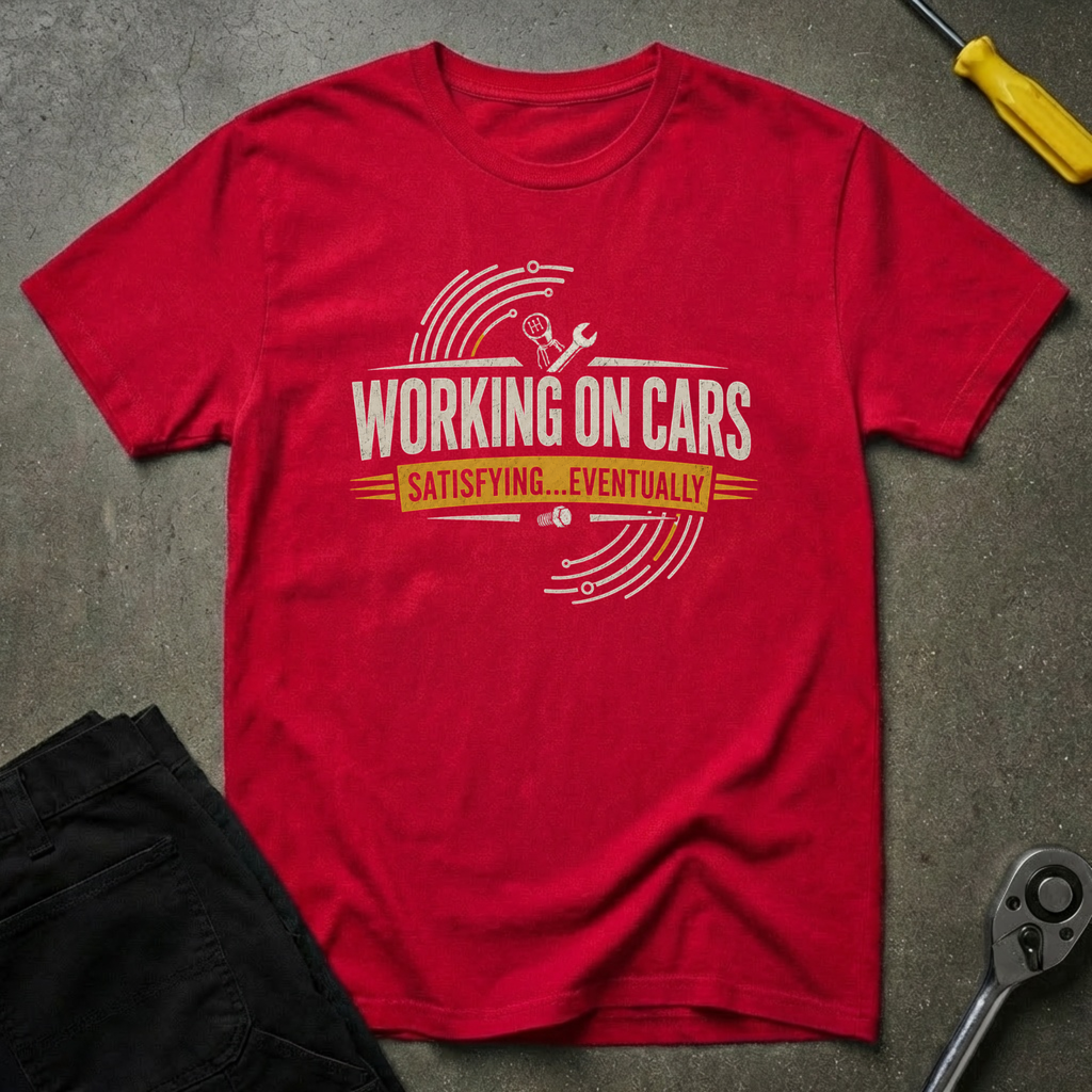 Working On Cars T-Shirt