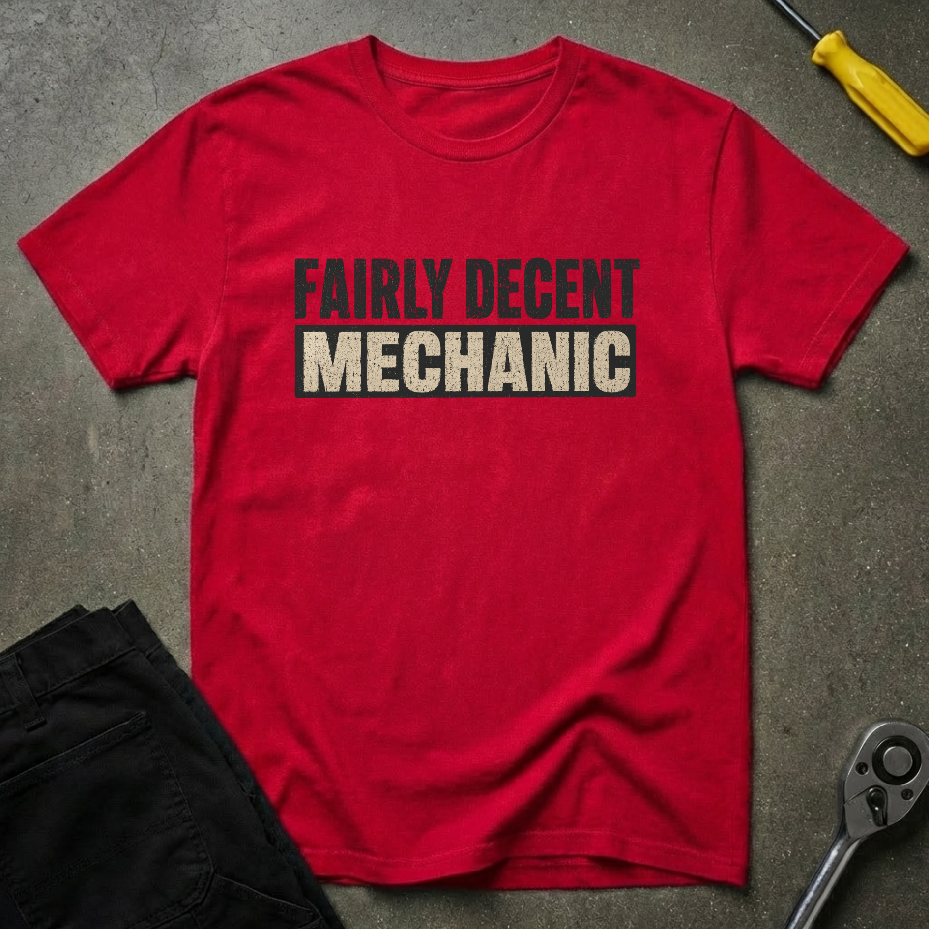Fairly Decent -Mechanic- T-Shirt