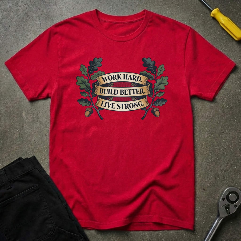 Work Hard Oak T-Shirt