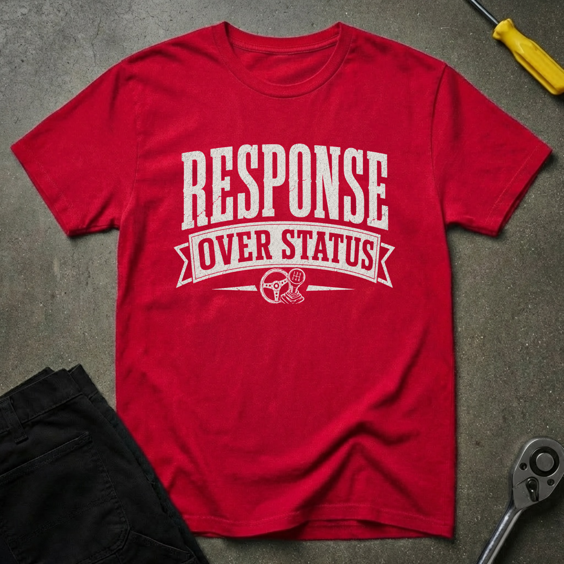 Response Over T-Shirt
