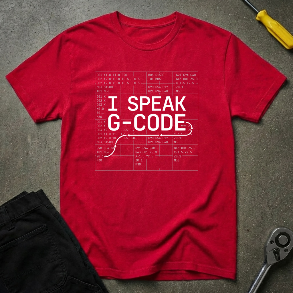 I Speak G-Code T-Shirt