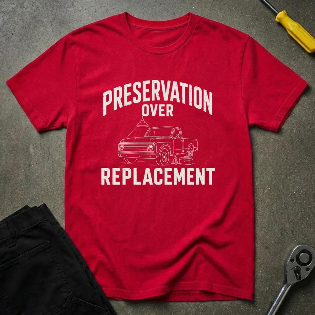 Preservation Over Replacement T-Shirt