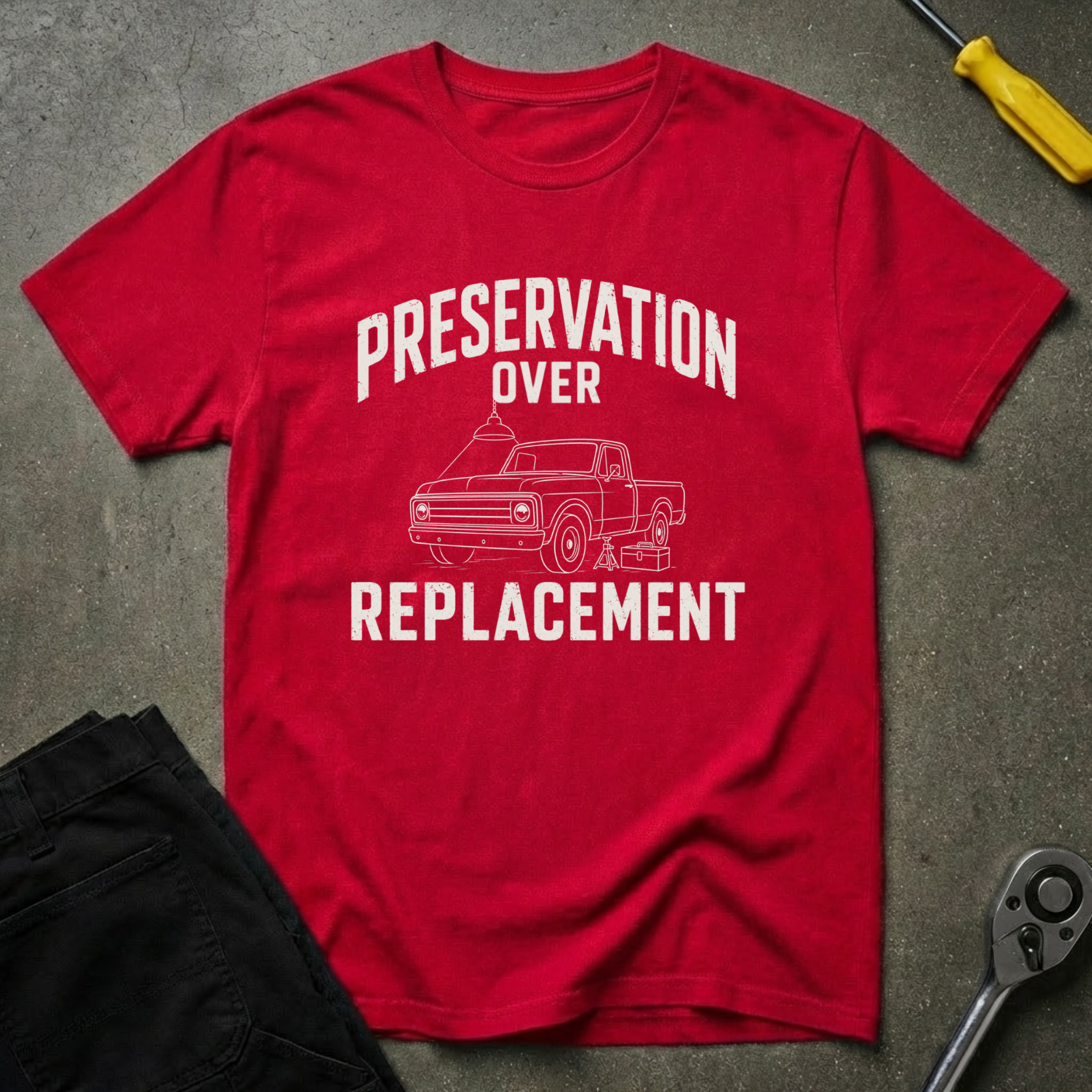 Preservation Over Replacement T-Shirt