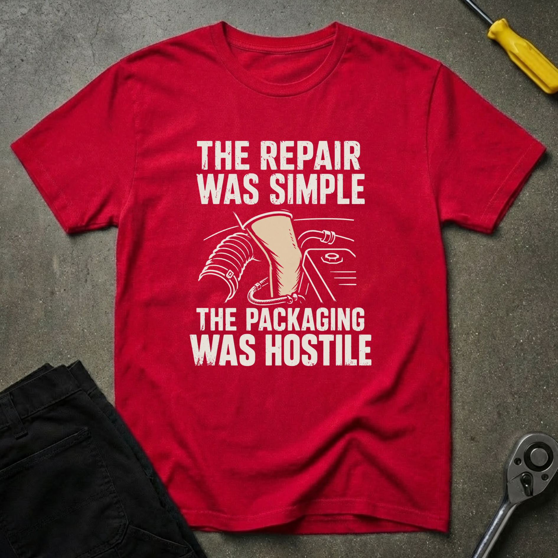 Hostile Packaging T-Shirt