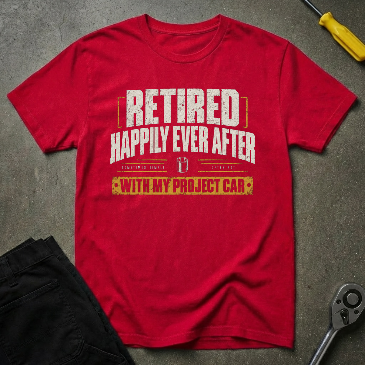 Retired Happily T-Shirt