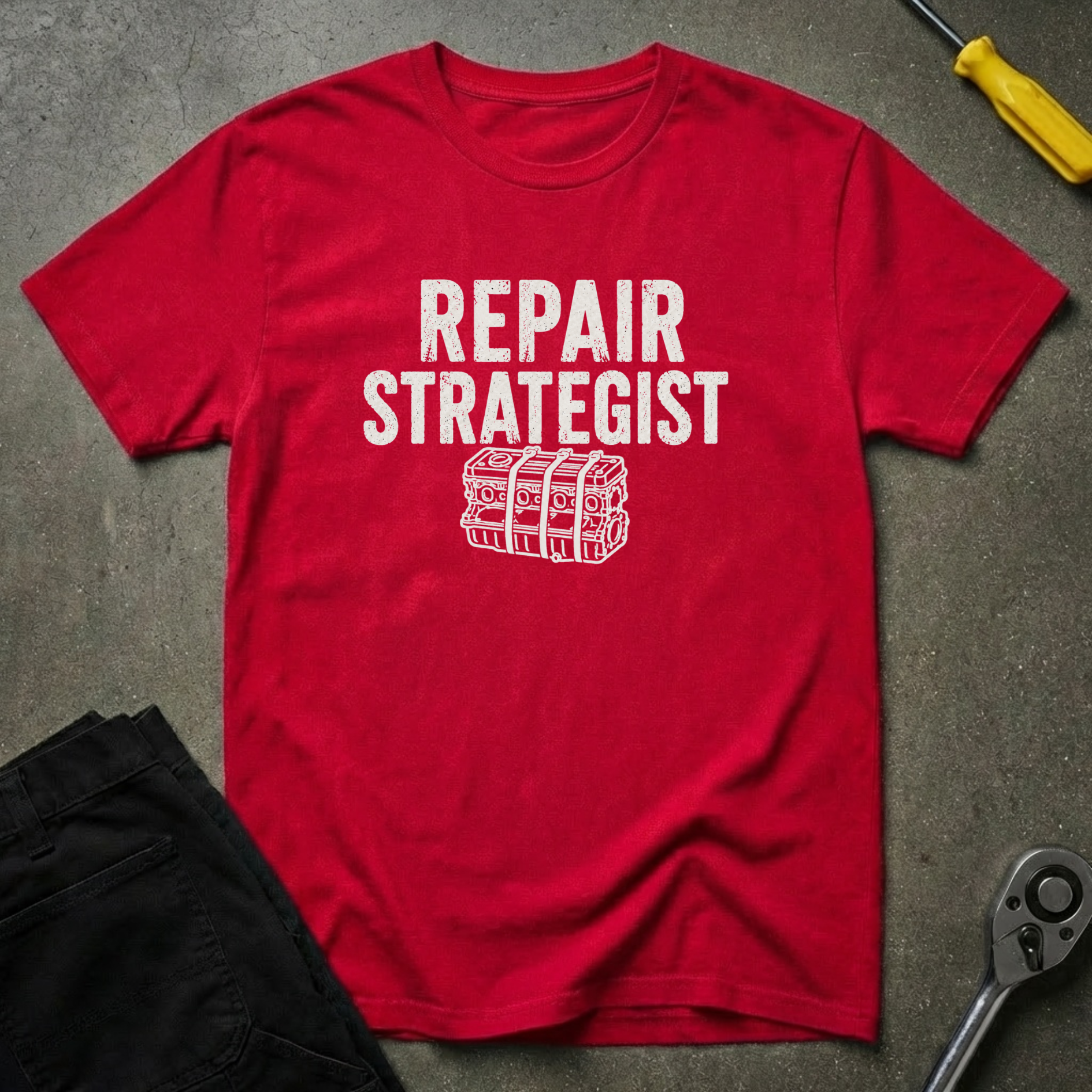 Repair Strategist Zip Ties T-Shirt
