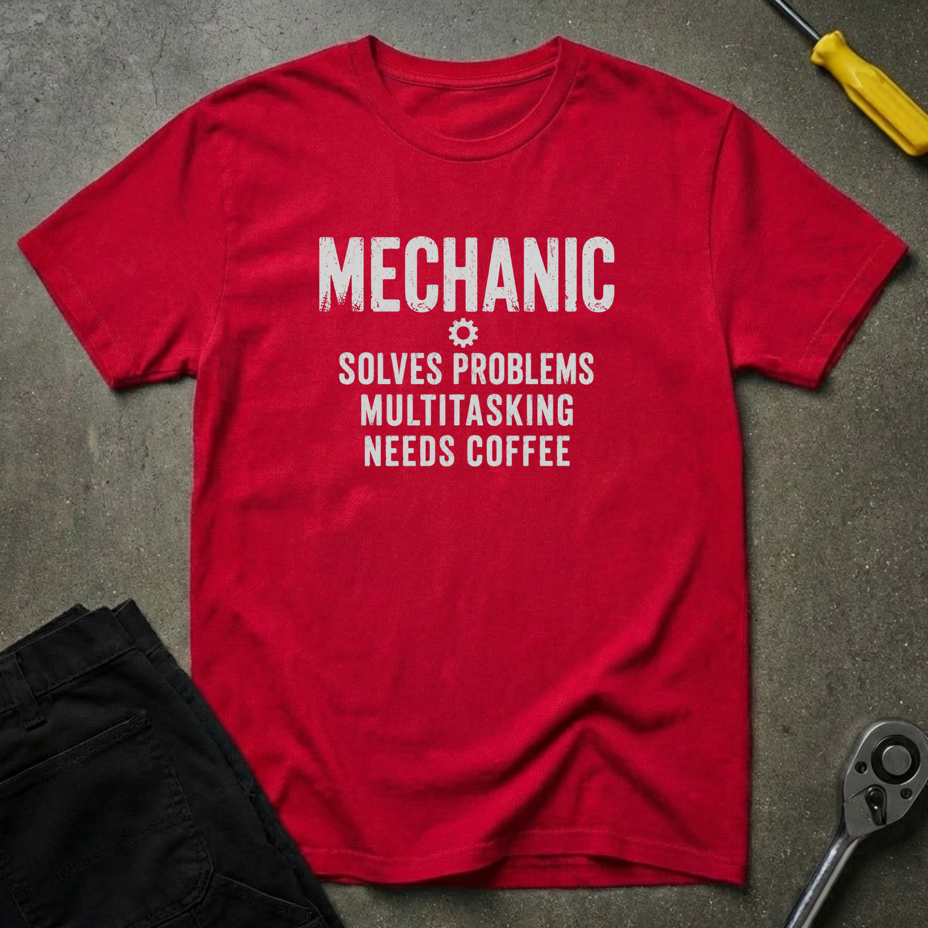 Mechanic Solves T-Shirt