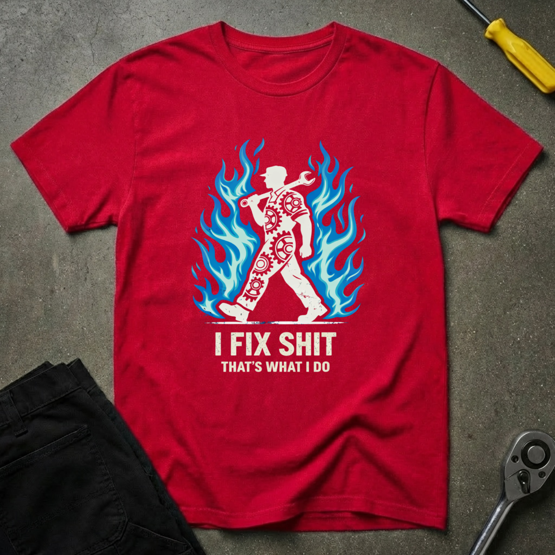 Burning Fixer T-Shirt