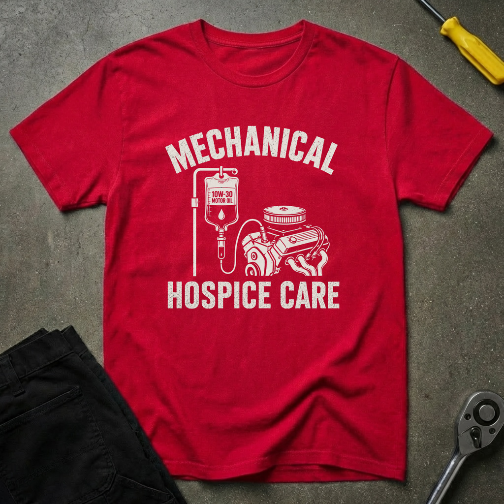 Mechanical Hospice Drip T-Shirt