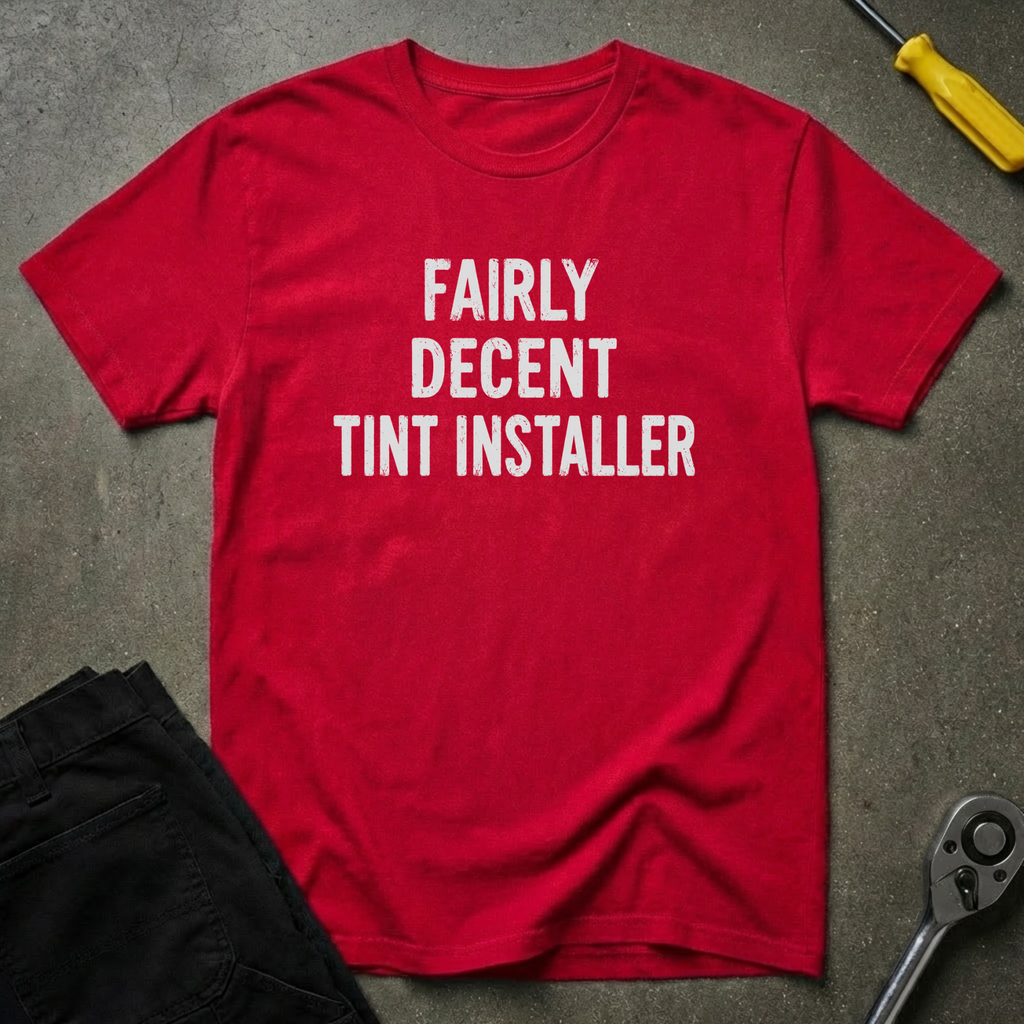 Tint Installer T-Shirt