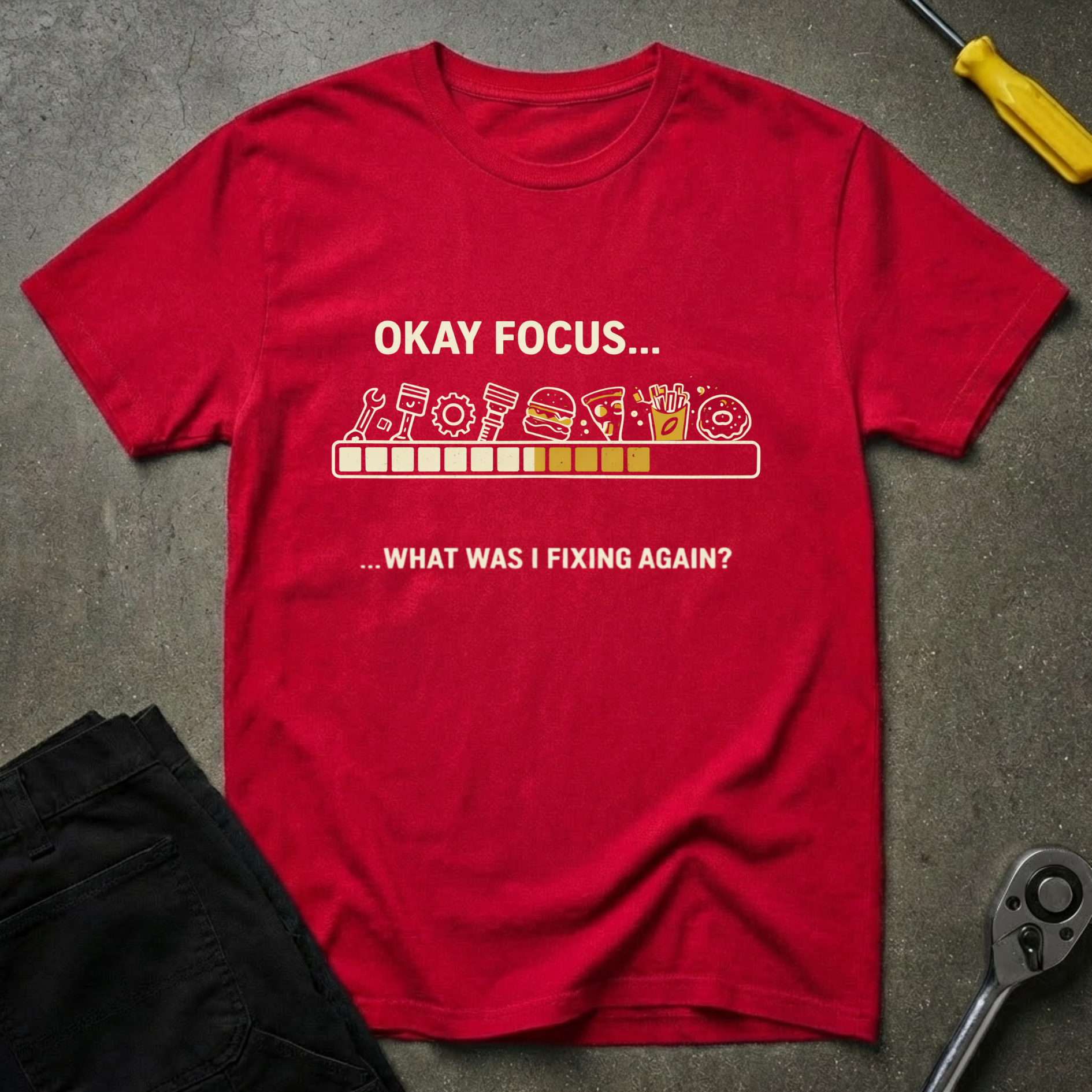 Okay Focus... Fixing T-Shirt