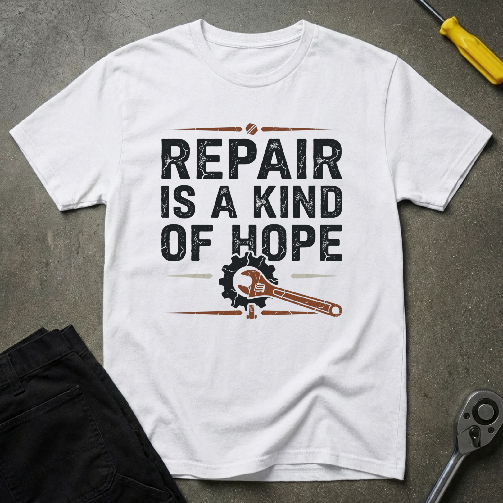 Repair Is A T-Shirt