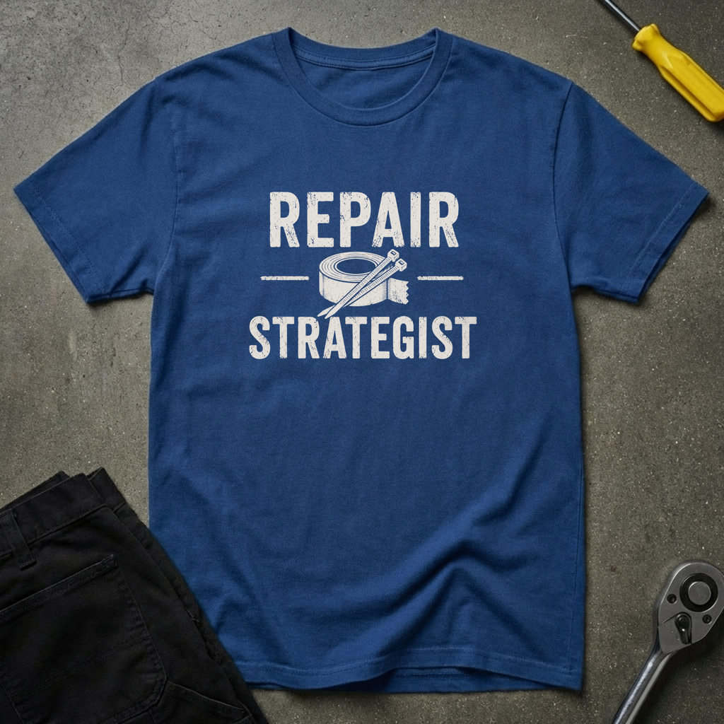 Repair Strategist-Zip&Tape T-Shirt
