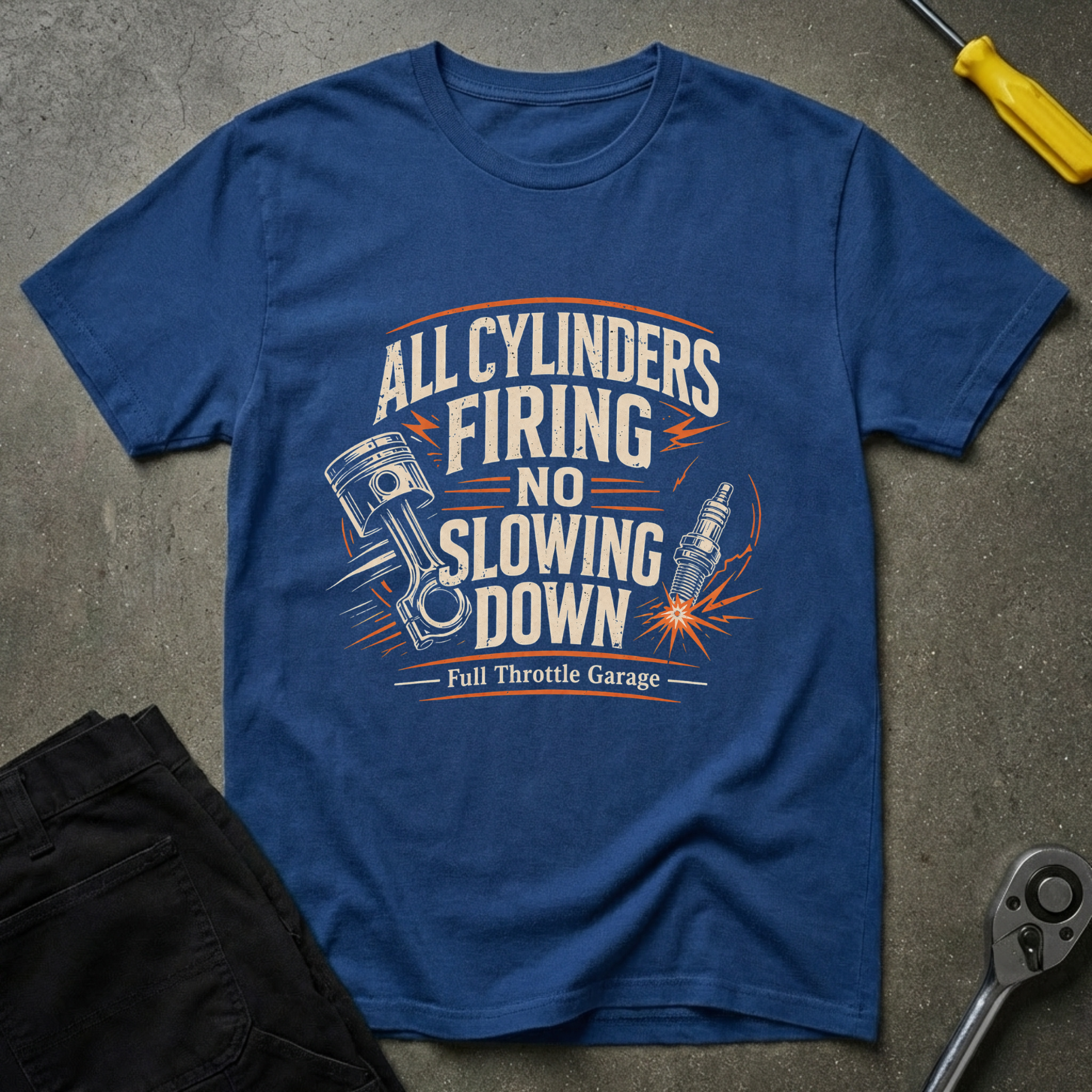 All Cylinders Firing T-Shirt