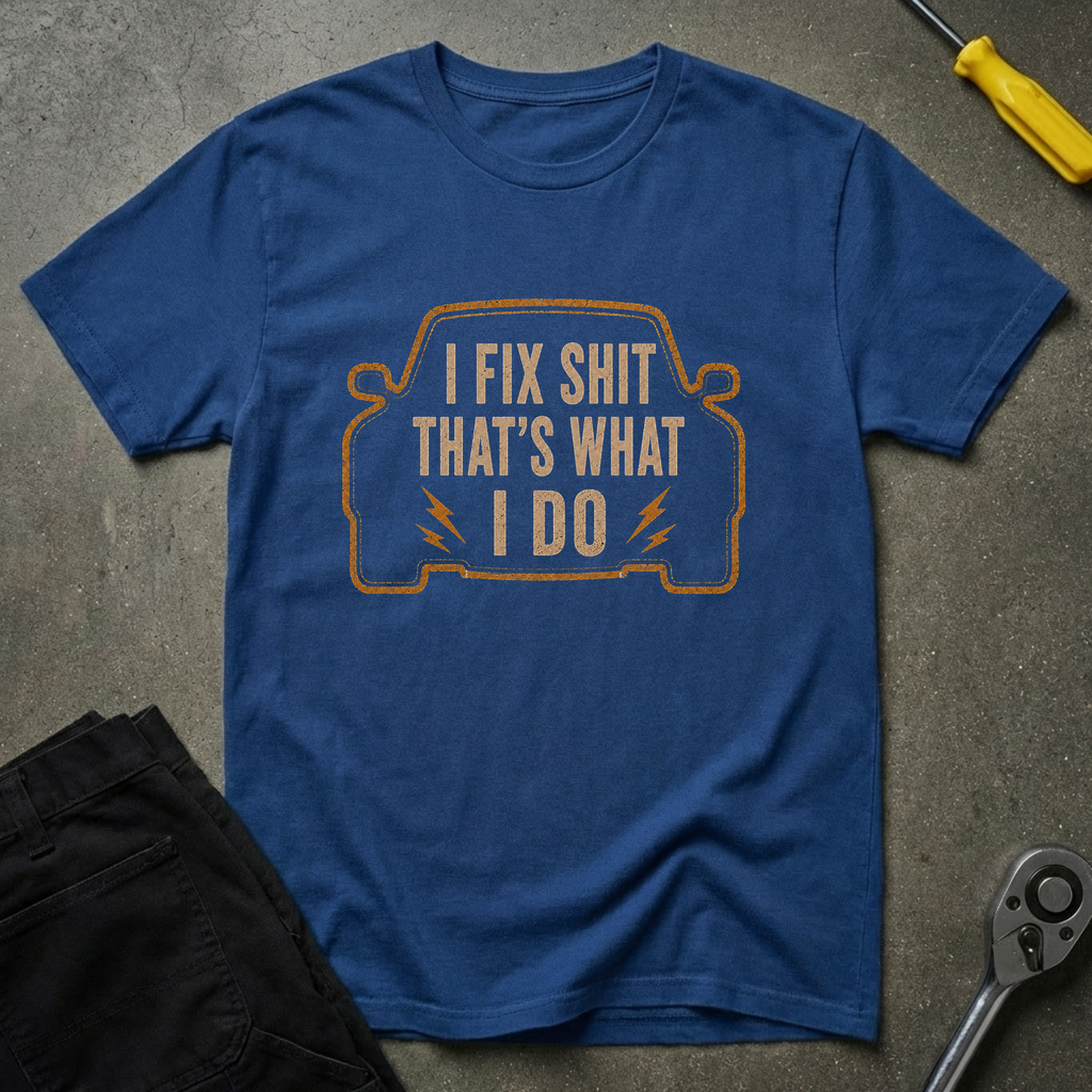 I Fix Shit Car T-Shirt