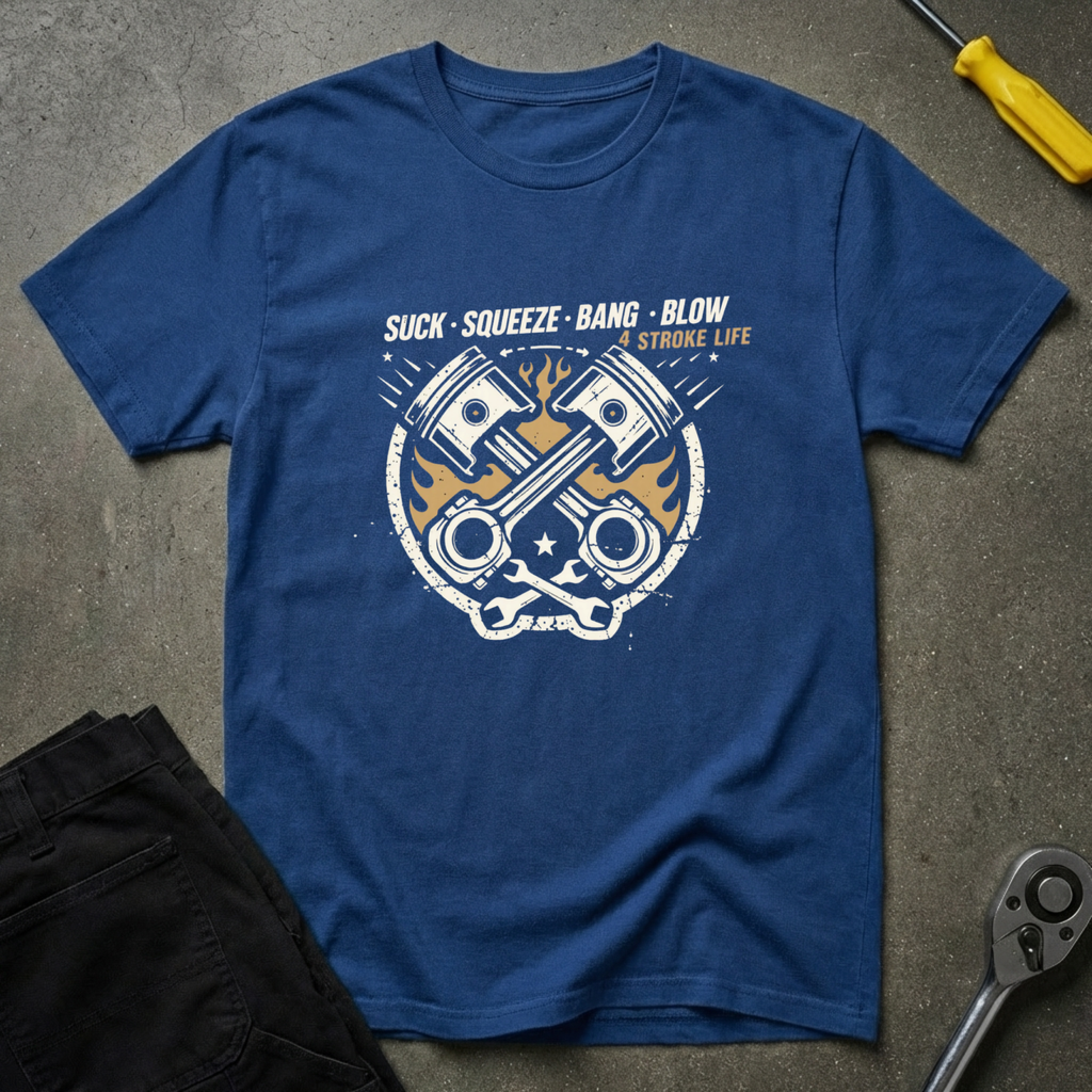 4 Stroke Life T-Shirt