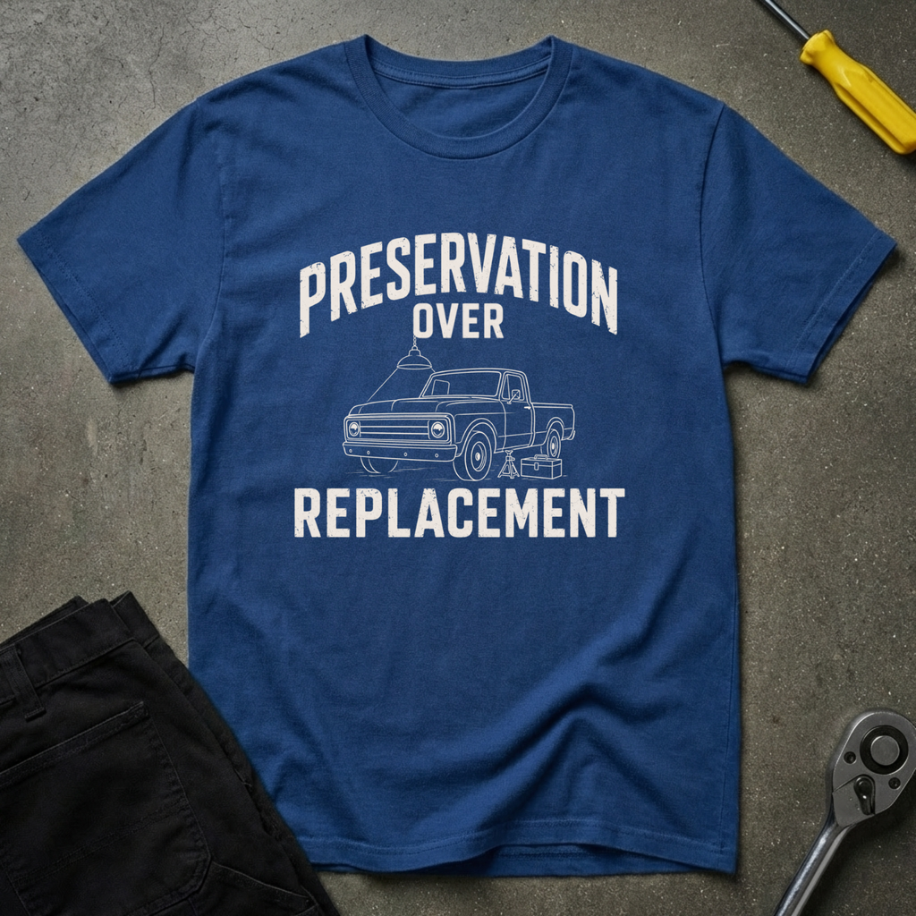 Preservation Over Replacement T-Shirt