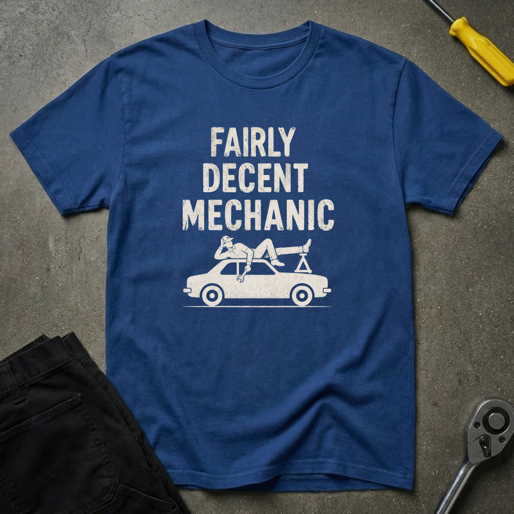 Fairly Decent w/Car T-Shirt