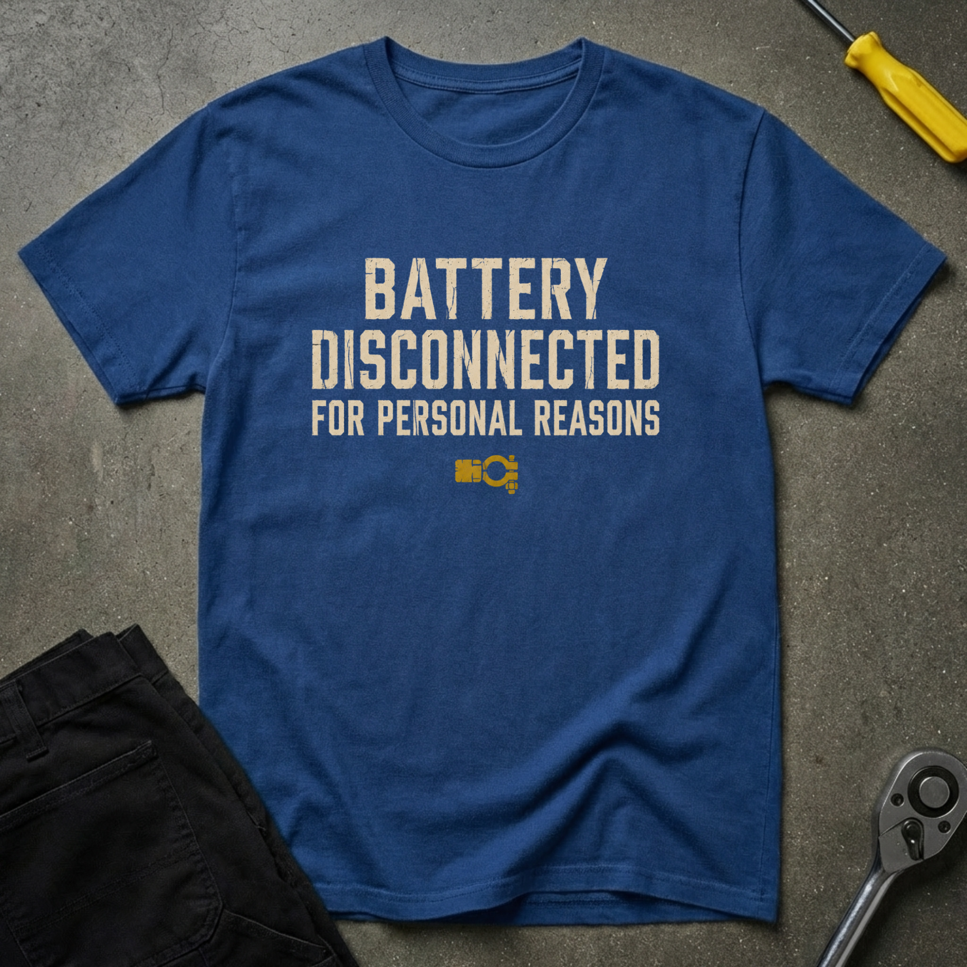 Battery Disconnected T-Shirt