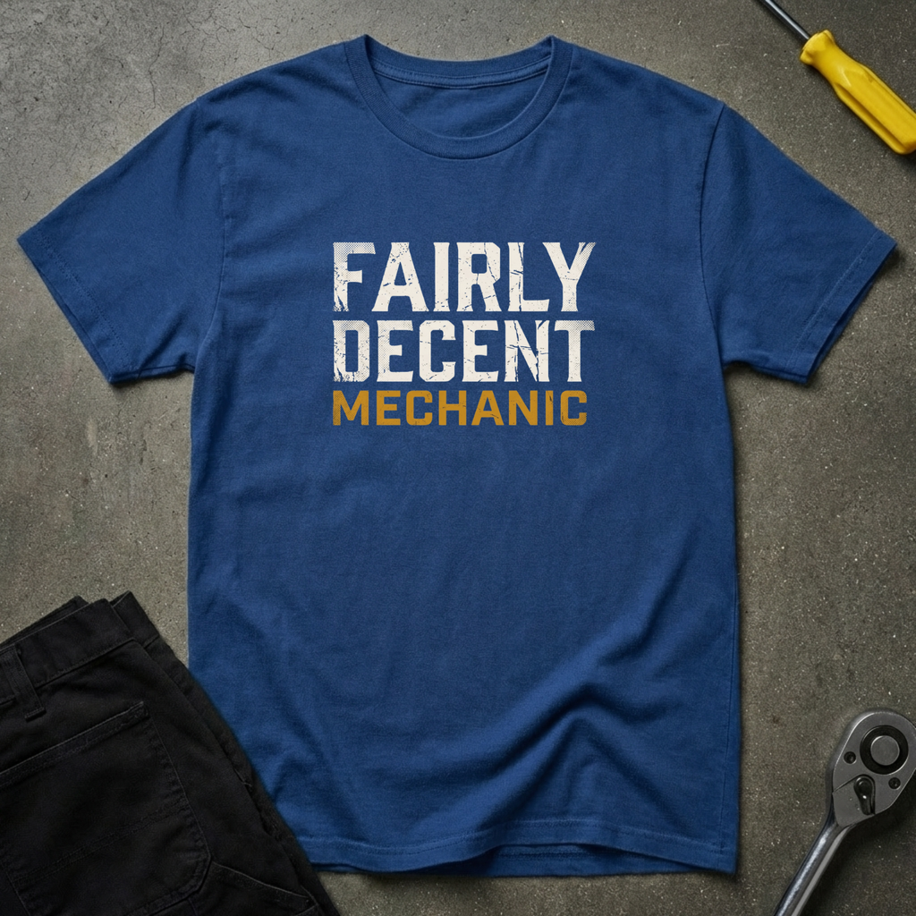 Fairly Decent Mechanic O T-Shirt