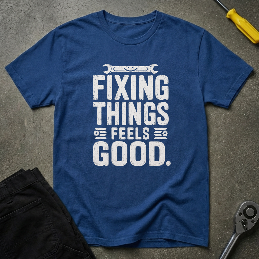 Fixing Things Feels T-Shirt