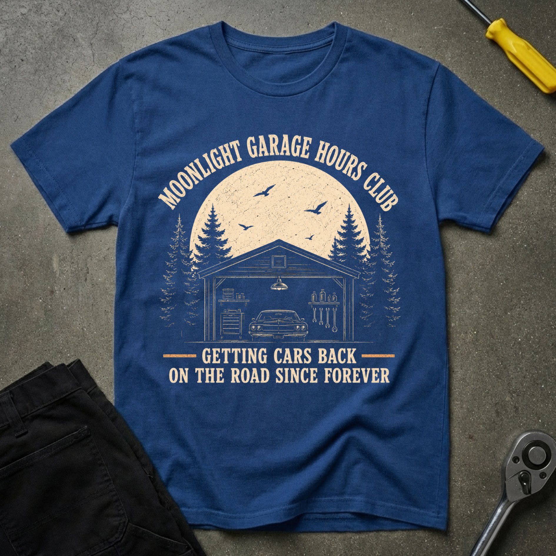 Moonlight Garage T-Shirt
