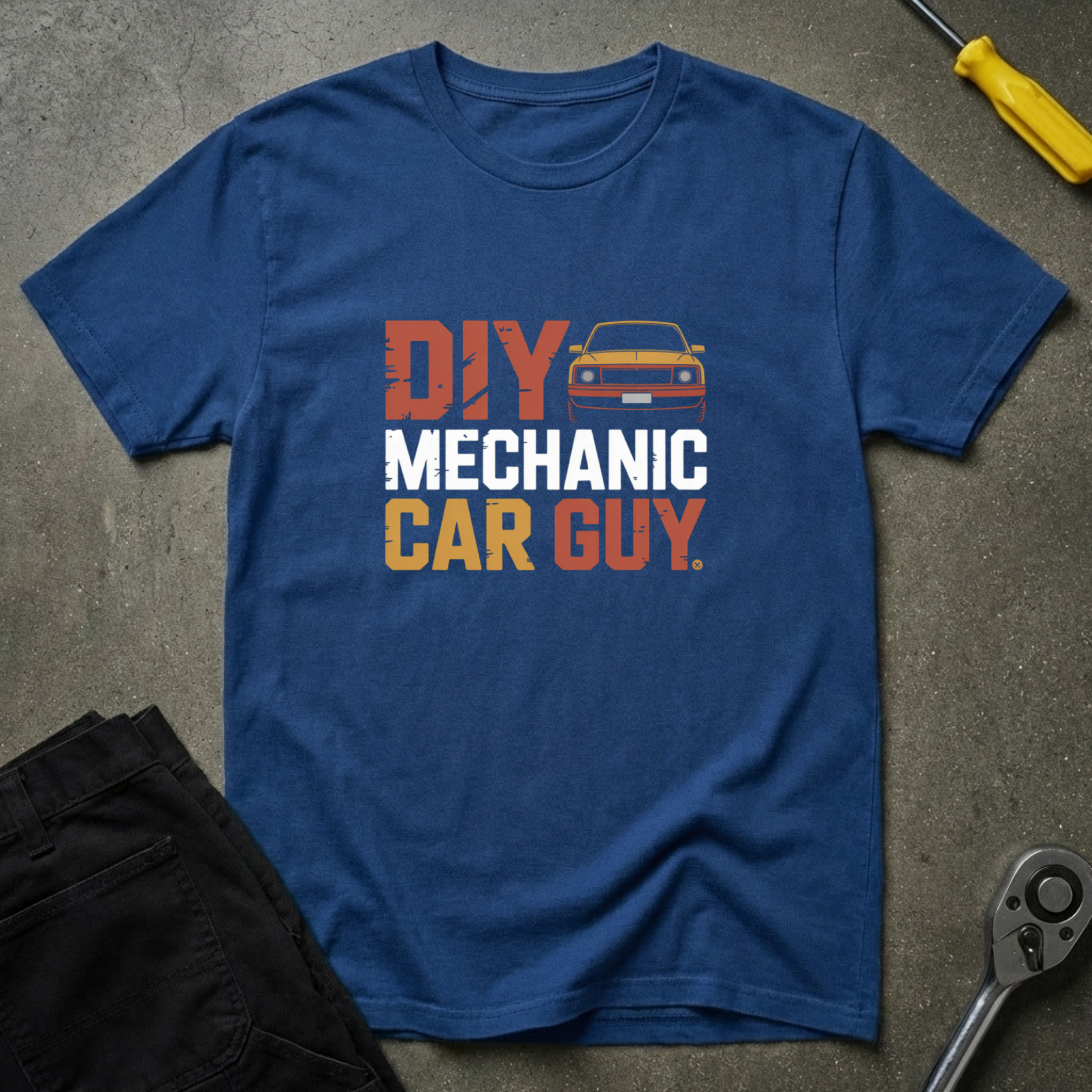 DIY Mechanic Car T-Shirt