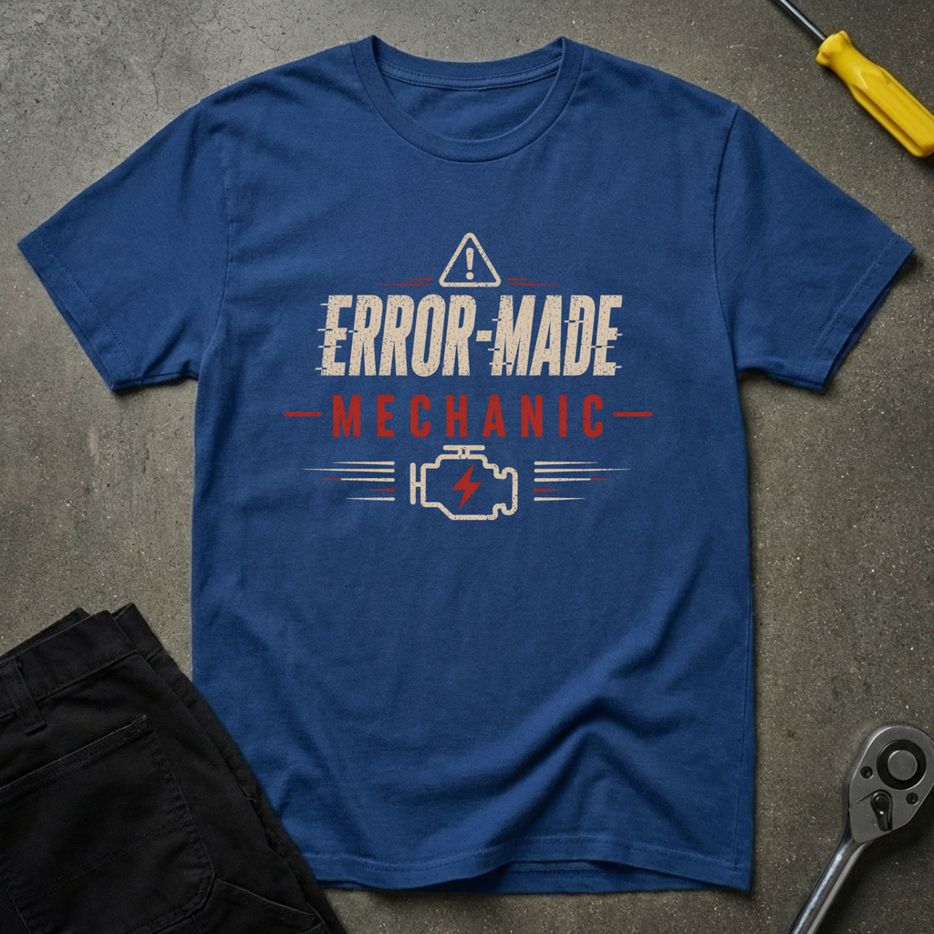 Error-Made Mechanic T-Shirt
