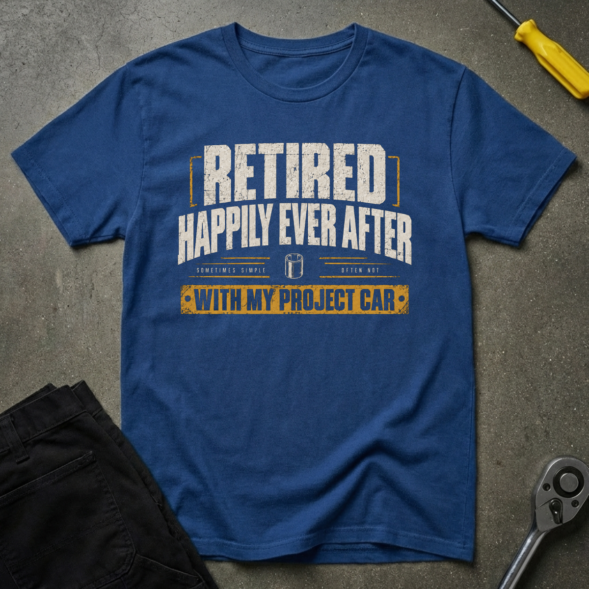Retired Happily T-Shirt