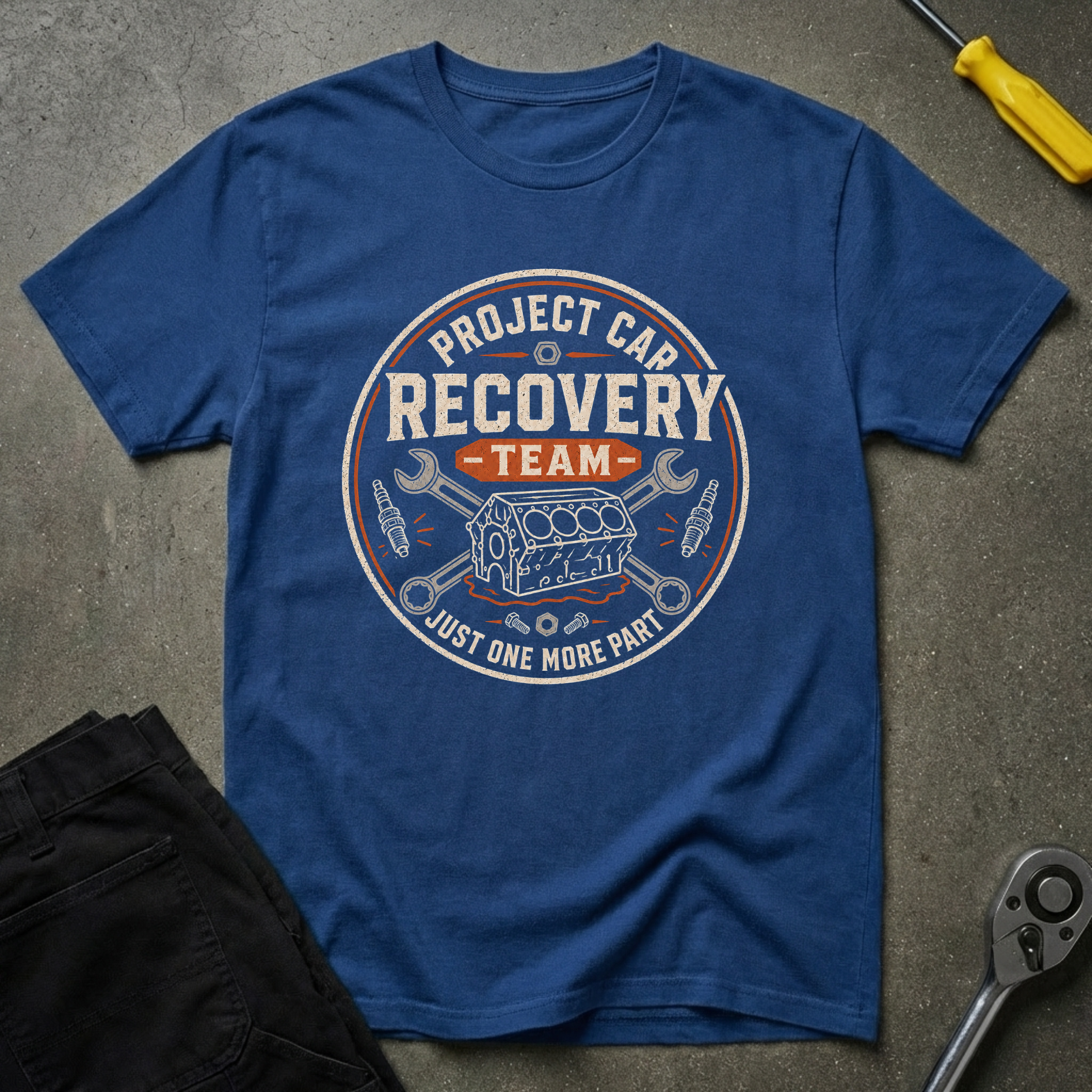 Project Car Recovery T-Shirt