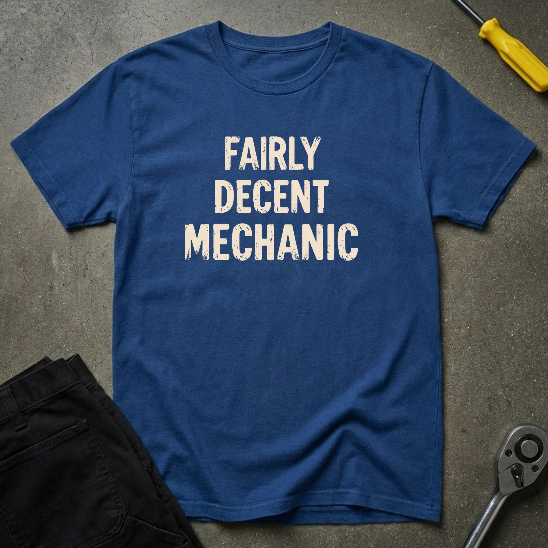Fairly Decent Mechanic C T-Shirt