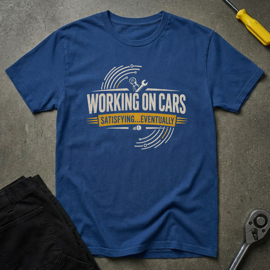 Working On Cars T-Shirt