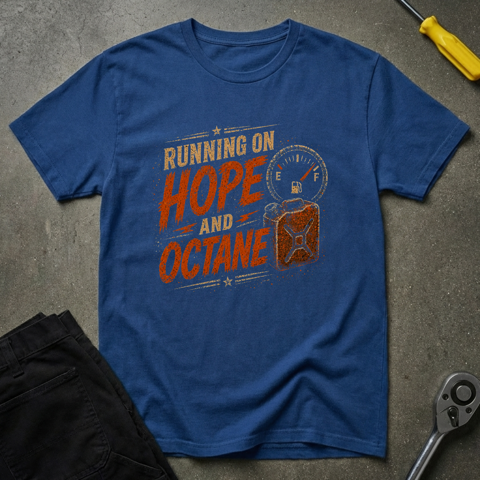 Running On T-Shirt