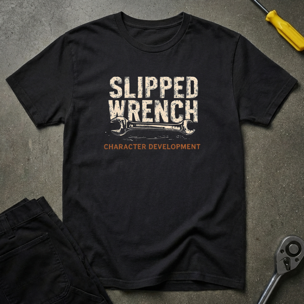 Slipped Wrench CharacterD T-Shirt
