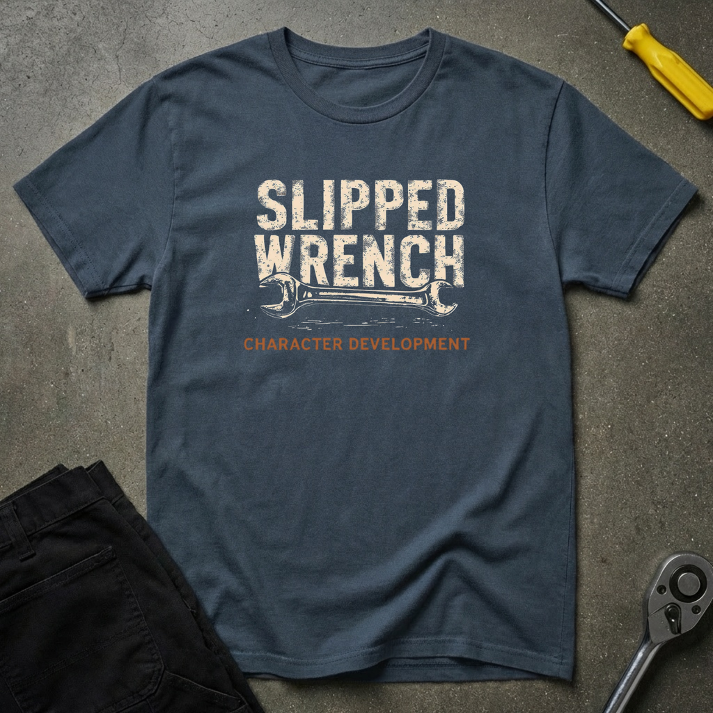 Slipped Wrench CharacterD T-Shirt