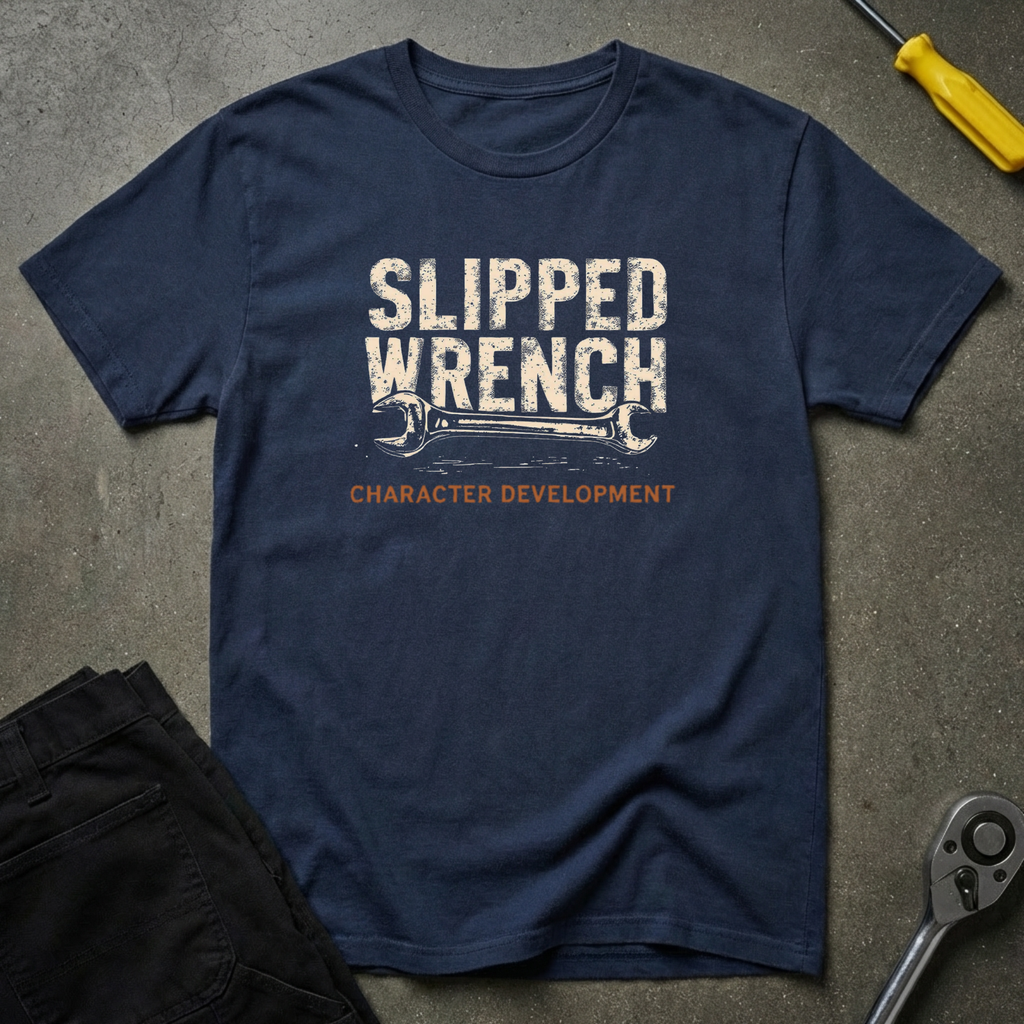 Slipped Wrench CharacterD T-Shirt