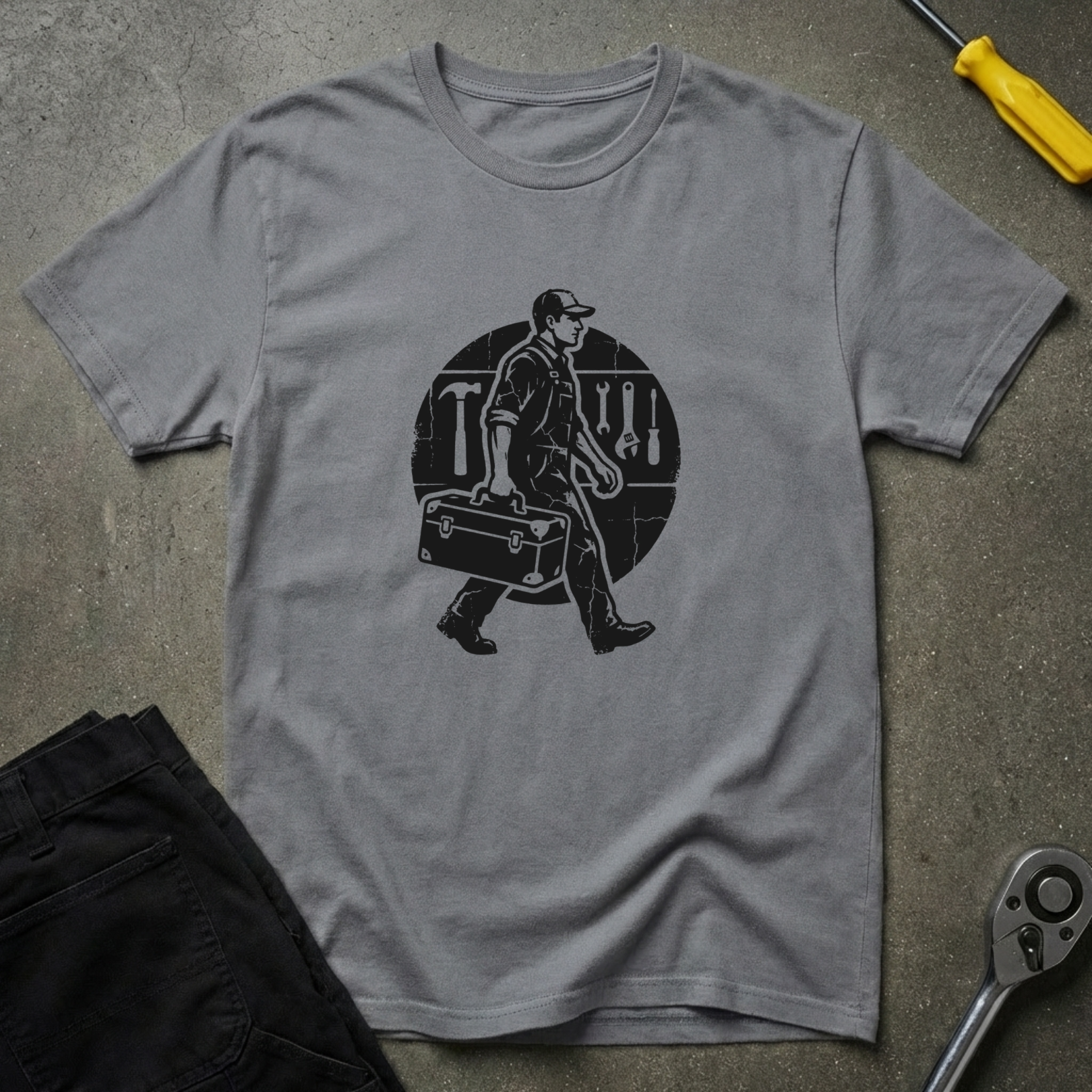 Mechanic Walking T-Shirt