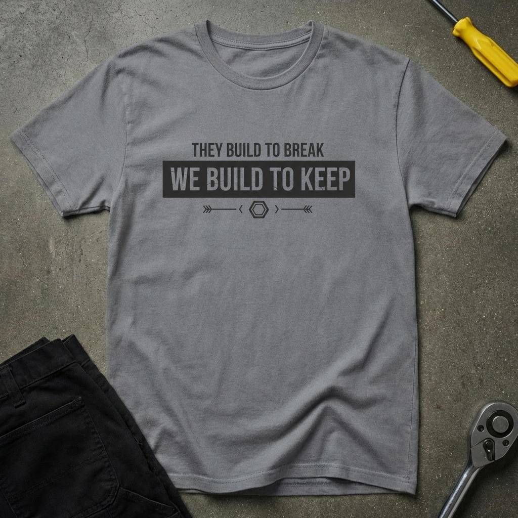 We Build To Keep T-Shirt