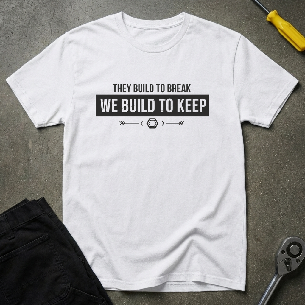 We Build To Keep T-Shirt