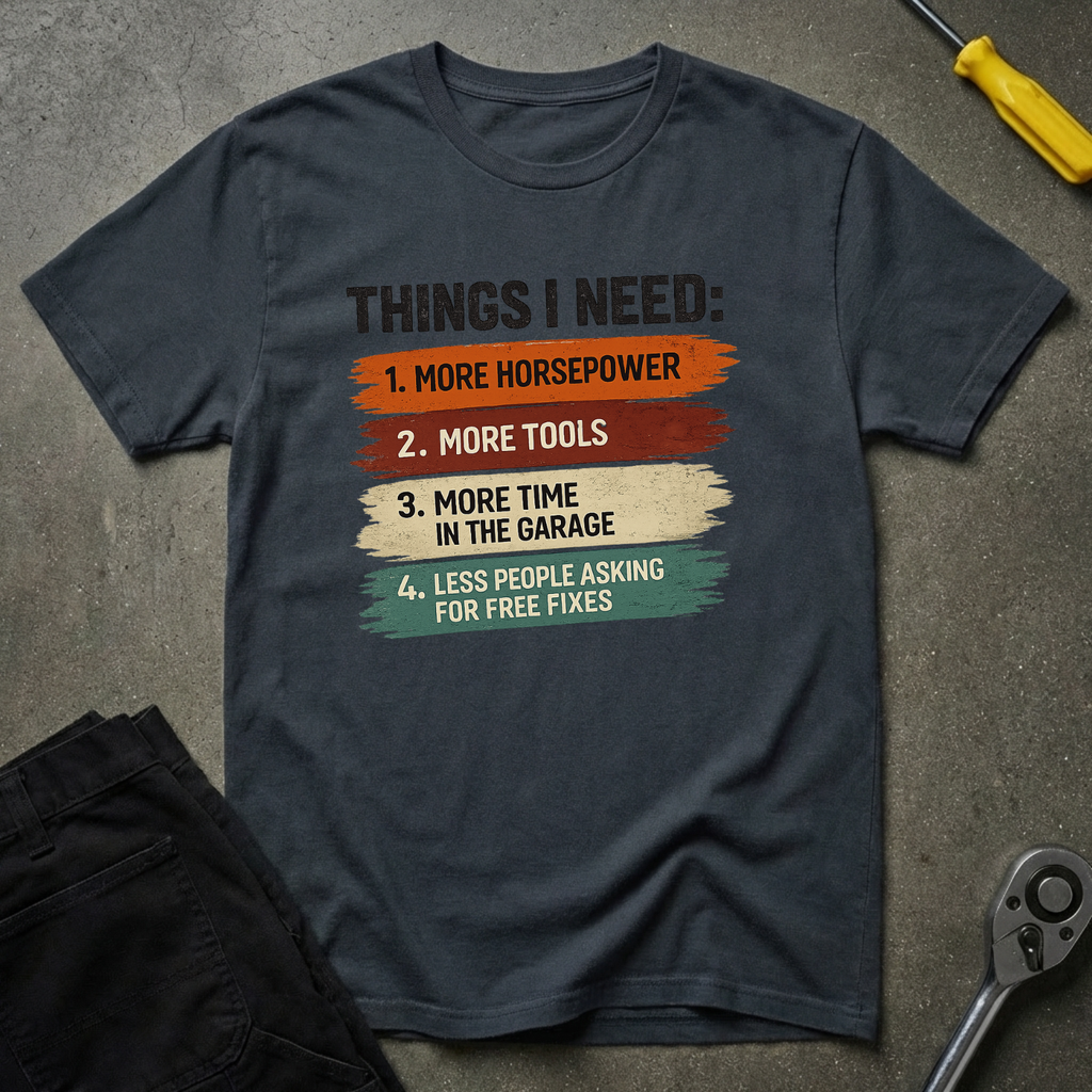 Things I Need T-Shirt