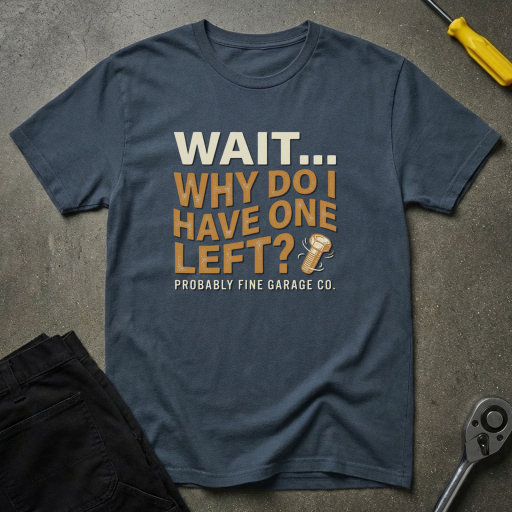 Wait..Why One Left T-Shirt
