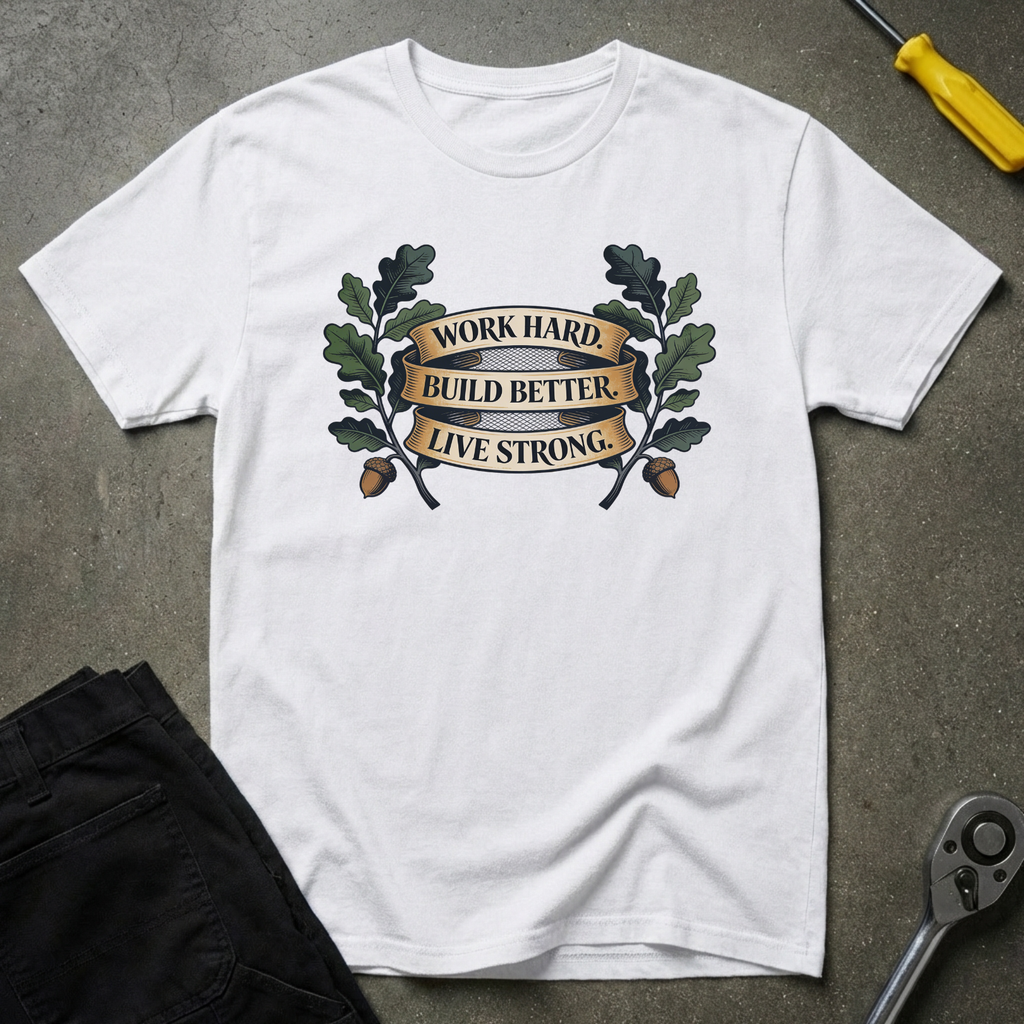 Work Hard Oak T-Shirt