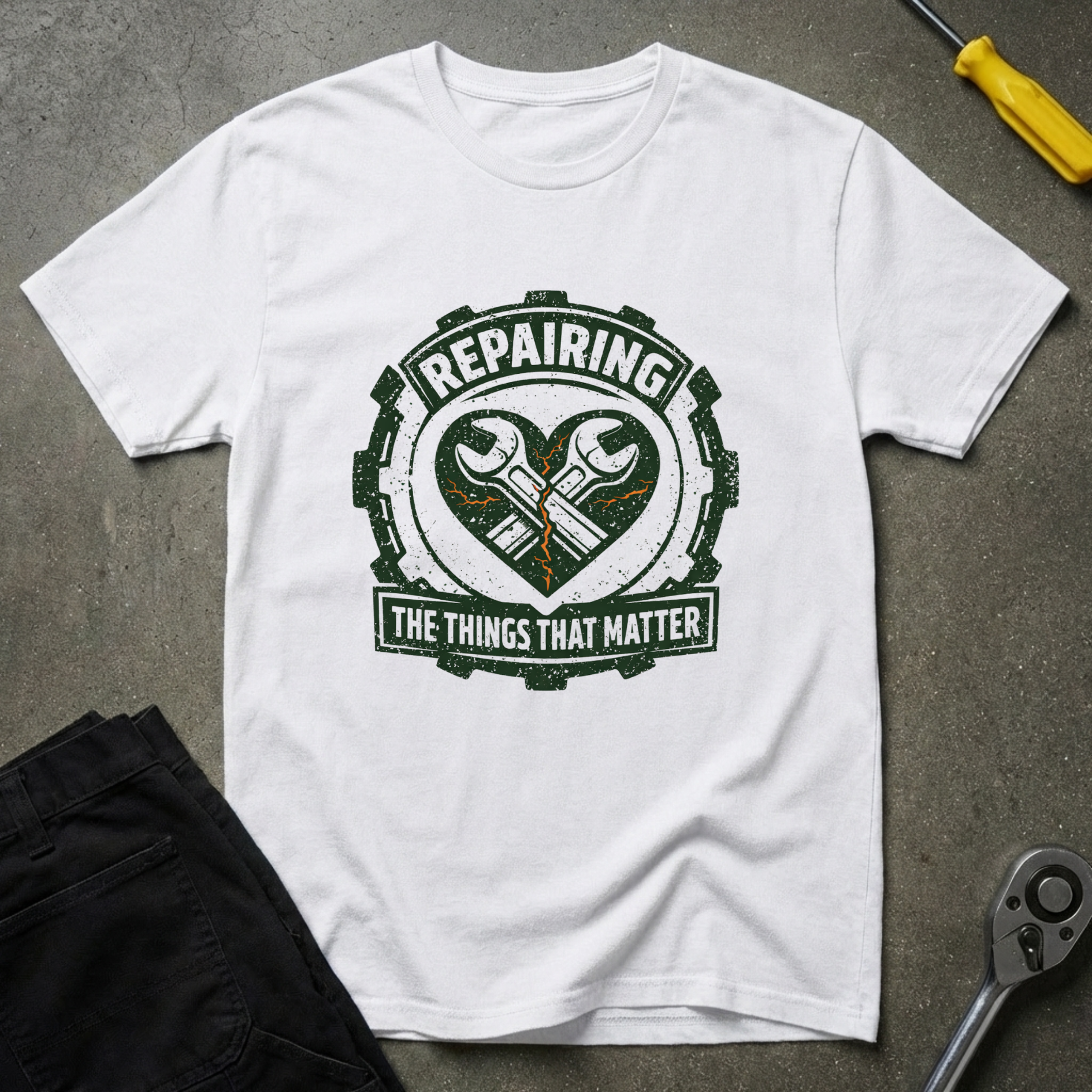 Repairing The T-Shirt