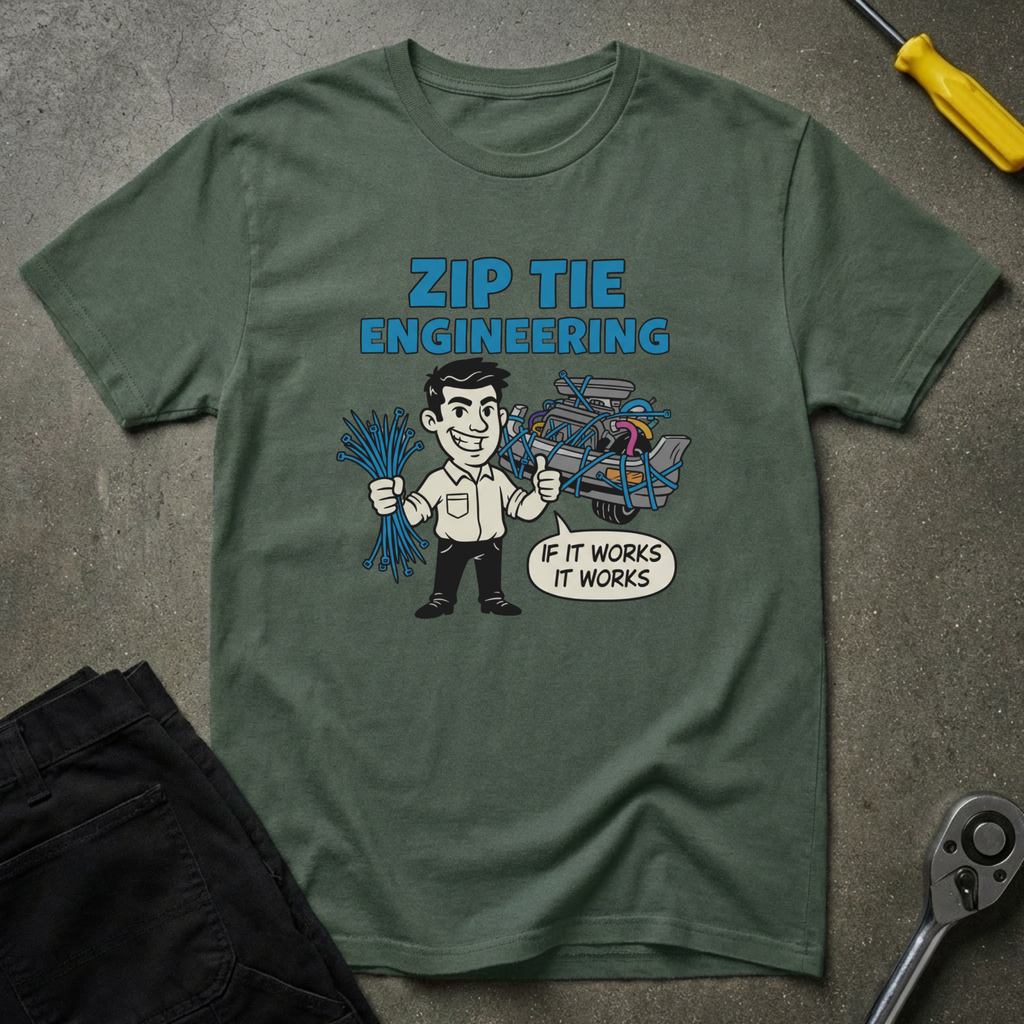 Zip Tie Engineering T-Shirt