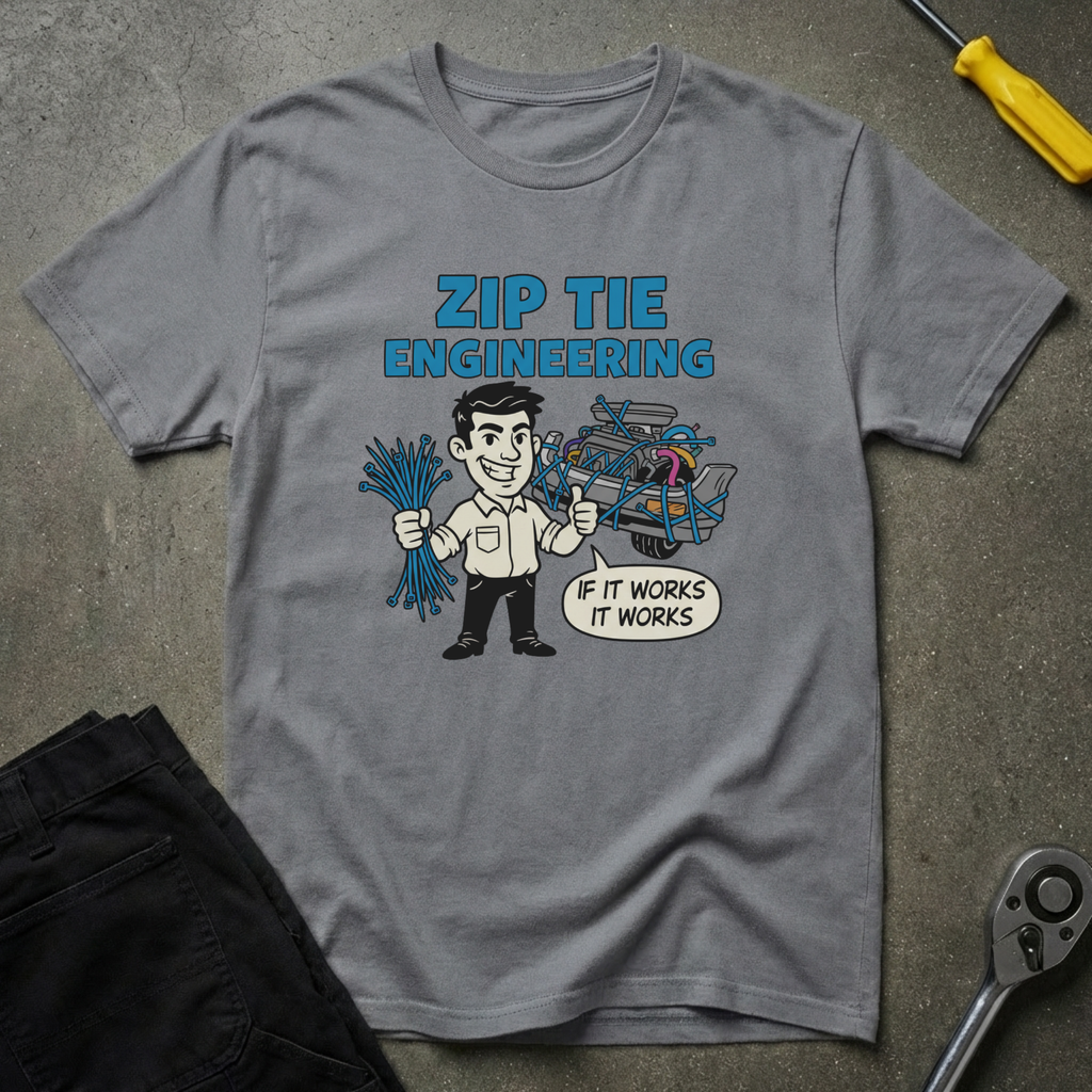 Zip Tie Engineering T-Shirt