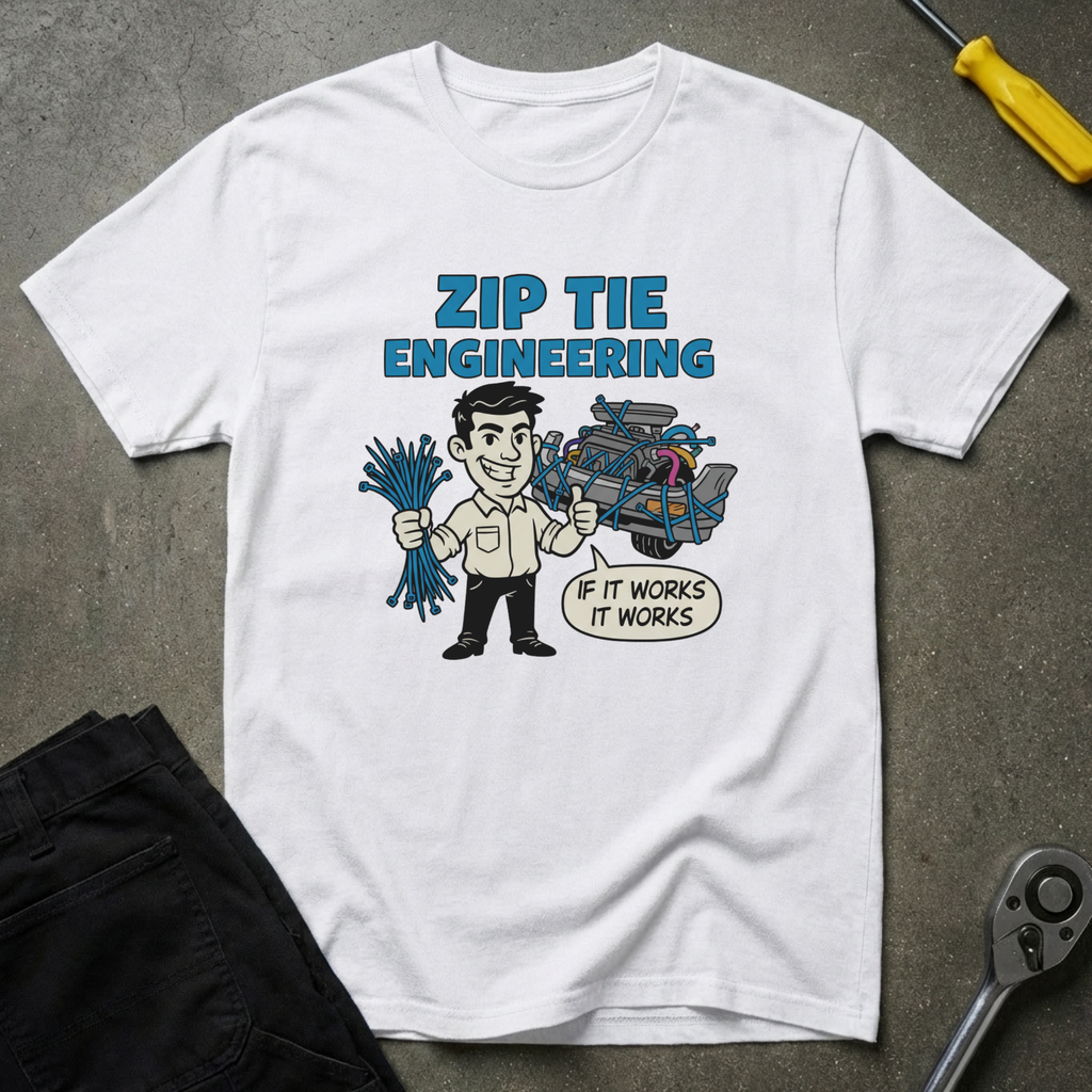 Zip Tie Engineering T-Shirt