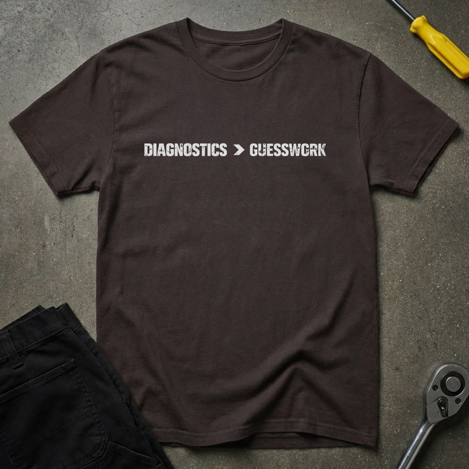 Diagnostics>Guesswork T-Shirt