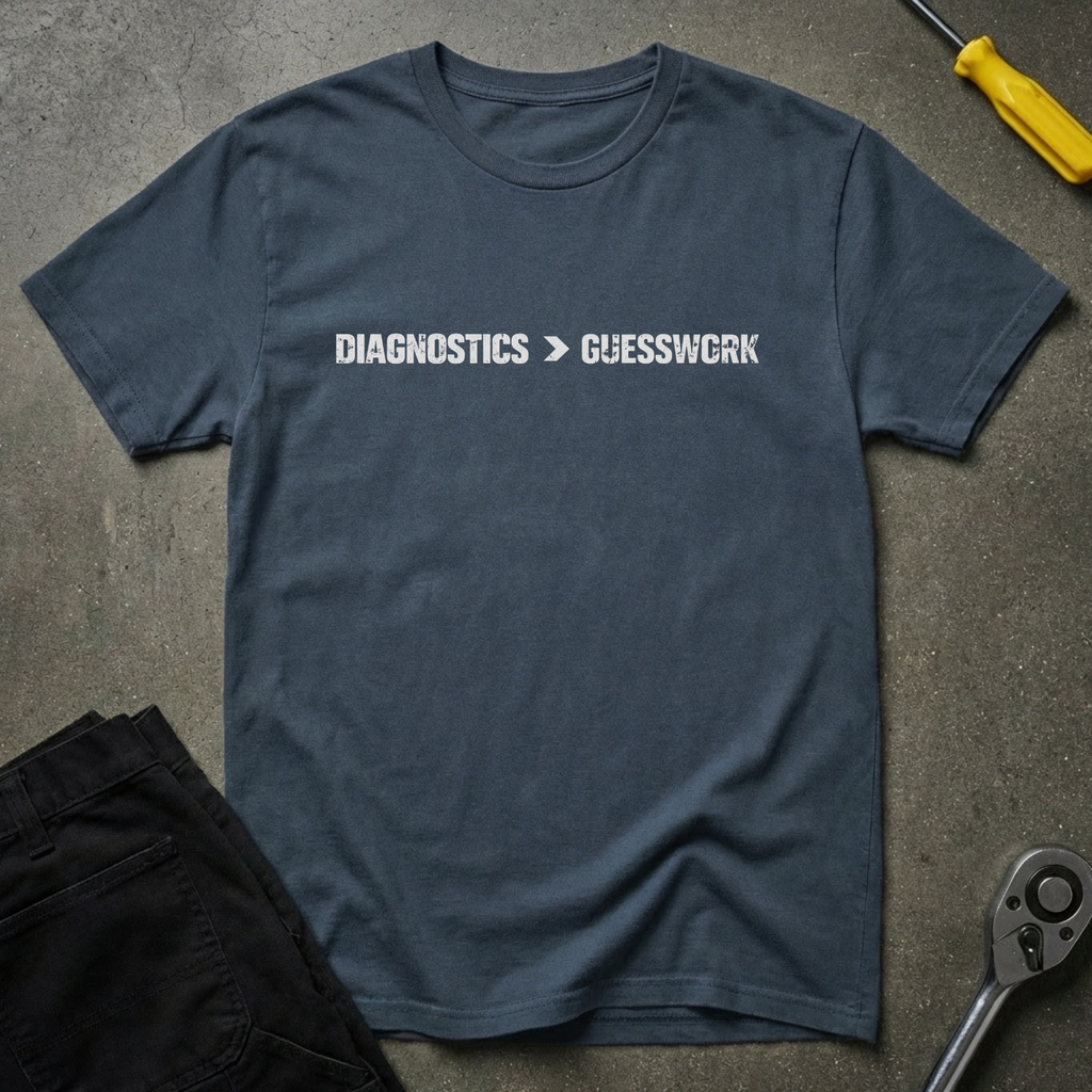 Diagnostics>Guesswork T-Shirt
